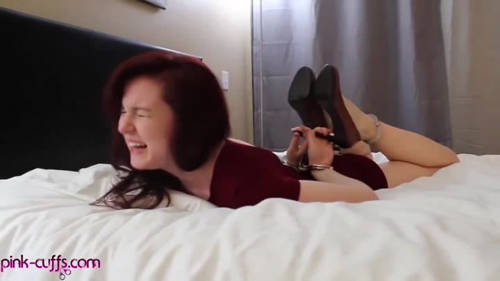 Hogcuffed In Bed