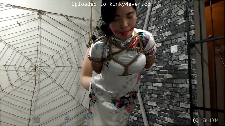 White Chinese Dress