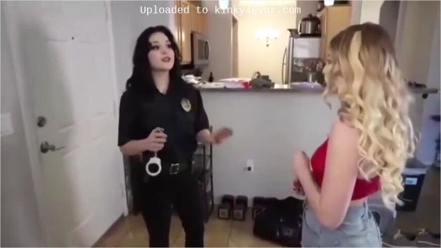 Handcuffed By Policewoman