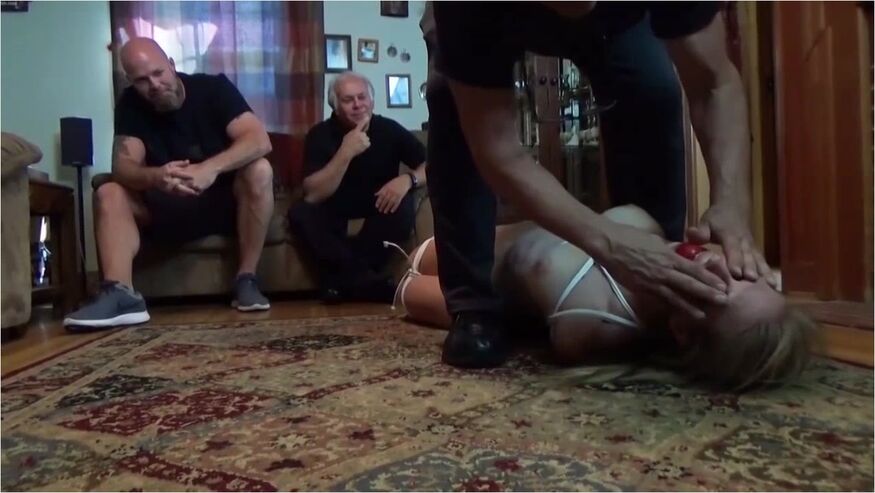 Ashley Lane Hogtie Challenges Get Her Guys