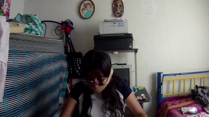 Another Mexican Girl Wrap Gagged