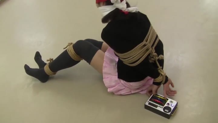 Asian Bound And Blindfolded