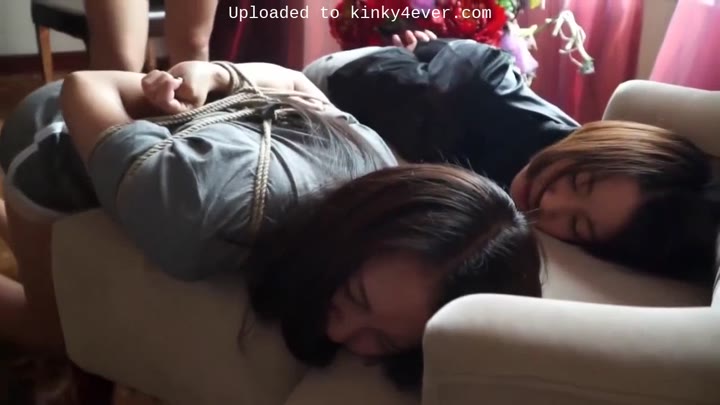 Chinese Bondage - Female Boss Dominates 2 Girls