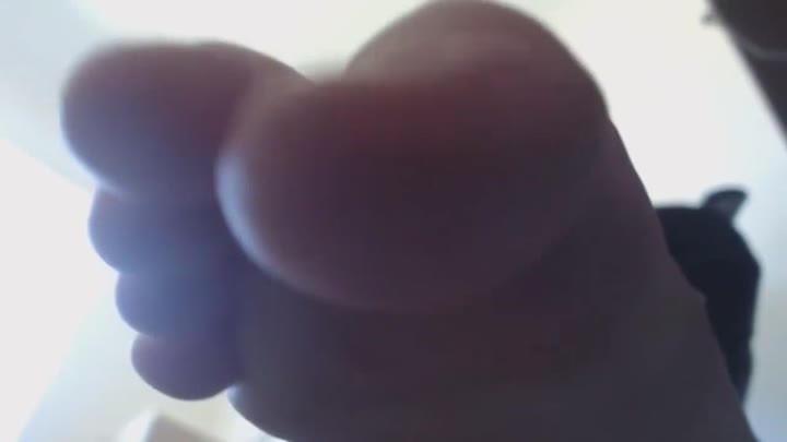 Pov Toe Worship From Under Chair