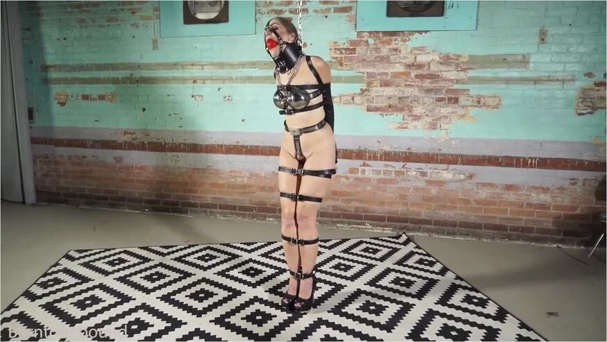 Leather Armbinder Bondage