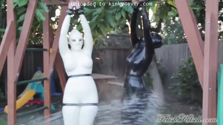 Latex Playing Outside