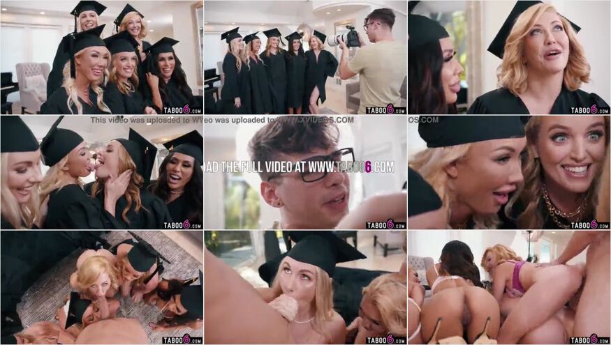 Bokep Barat Milfs Graduation Party Turns Into An Insane Reverse Gangbang Party