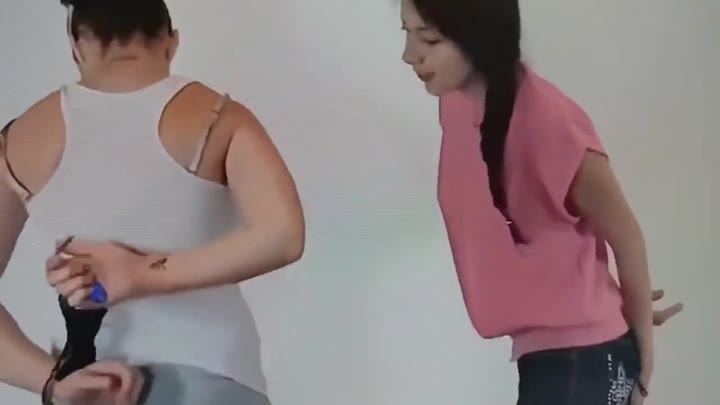 2 Girls Handcuffed