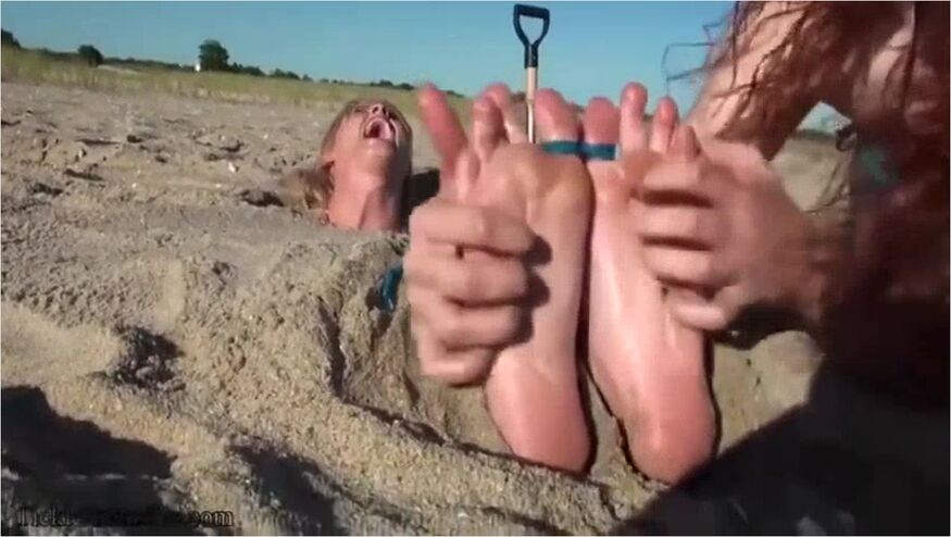 Beach Vacation Tickling With Violet Skye