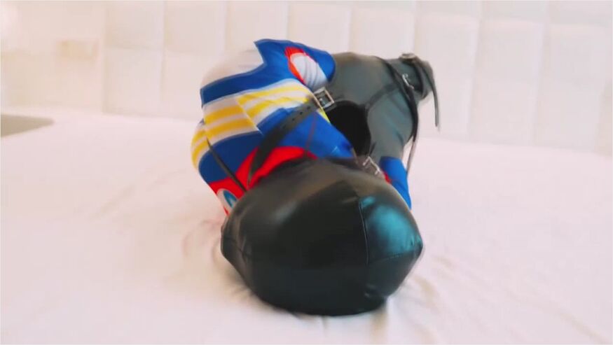 Hooded In Armbinder