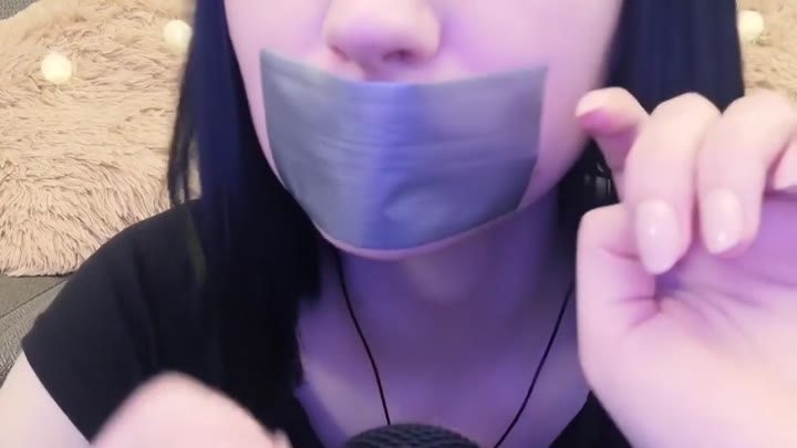 Asmr Self Tape Gagged