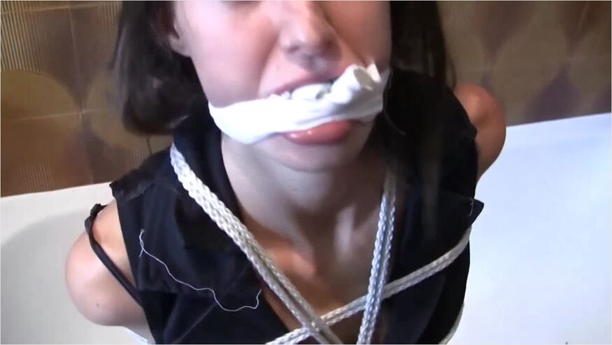 Bathroom Bound Brunette