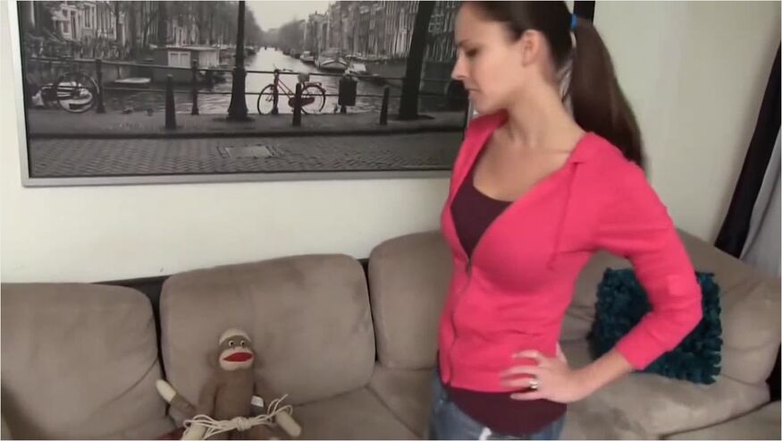 Hot Brunette Gets Captured And Tied Pp