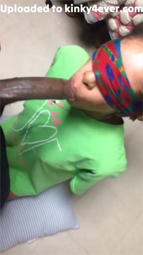 Blowjob In Blindfold And Handcuffs