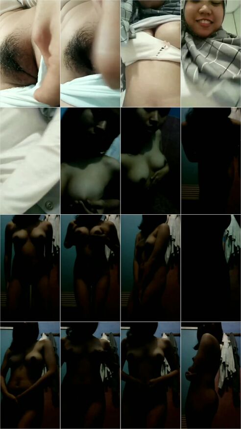 Bokep Ilyani Hijab Pamer Toket Brutal & Memek Lebat - Indo Bokep