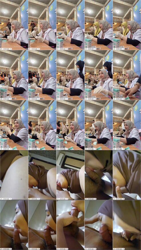 Azkia Ibu Dokter Muda Hijab Viral Jago Nyepong Mentok Bokeplah.Com
