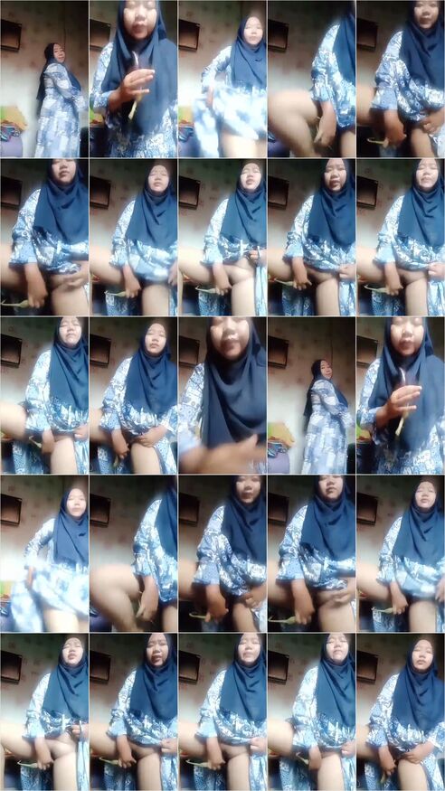 Bokep Bunda Colmek Pake Terong Lupa Lepas Jilbab Biru - Bokeplah