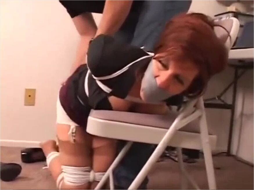 Busty Milf Tied And Gagged