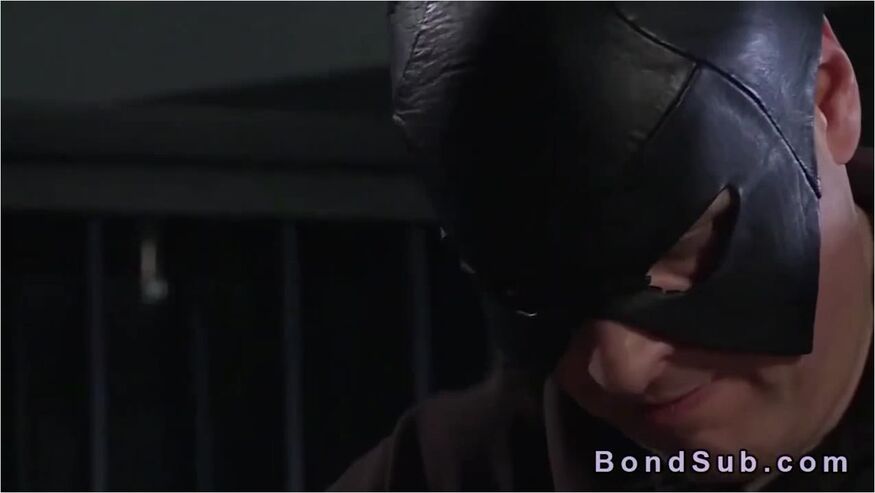 Tied Up student 18+ Gets Spanked In Dungeon