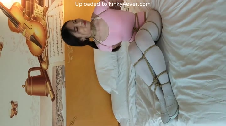 Chinese Bondage - Hogtied and Ballgagged