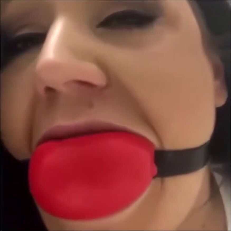 Ballgag Gag Talking Drooling